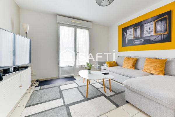 T2 duplex – Dernier étage – Balcon – Résidence sécurisée – Proche Cardo