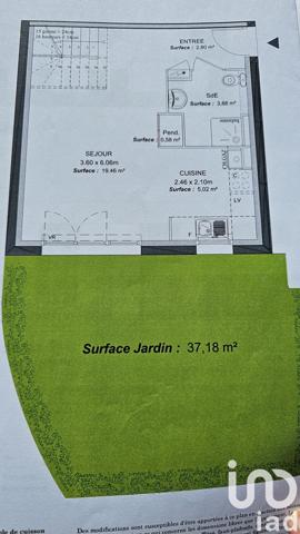 Appartement à vendre 3 pièces 62 m² Grandchamp-des-Fontaines