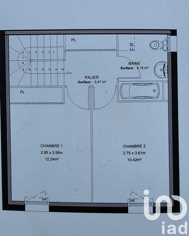 Appartement à vendre 3 pièces 62 m² Grandchamp-des-Fontaines