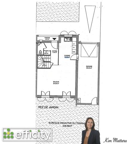 Maison 4 pièces - 87 m² Exclusivité efficity