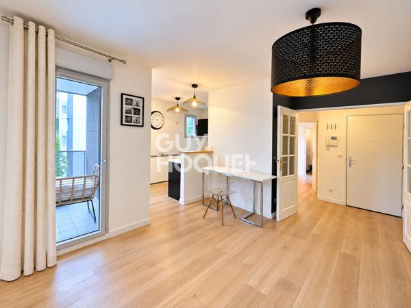 VILLEURBANNE FLACHET – T3 COCOONING AVEC EXTÉRIEUR – RÉSIDENCE 2009 AVEC GARAGE