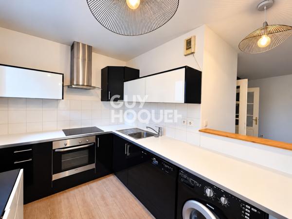 VILLEURBANNE FLACHET – T3 COCOONING AVEC EXTÉRIEUR – RÉSIDENCE 2009 AVEC GARAGE