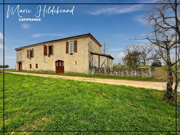 Maison en pierre familiale de 165m² - jardin de 1600m² - 4 chambres