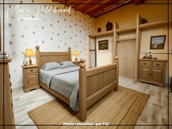 Maison en pierre familiale de 165m² - jardin de 1600m² - 4 chambres