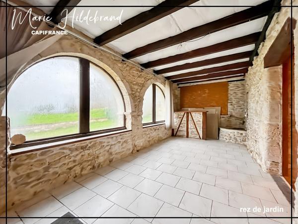 Maison en pierre familiale de 165m² - jardin de 1600m² - 4 chambres