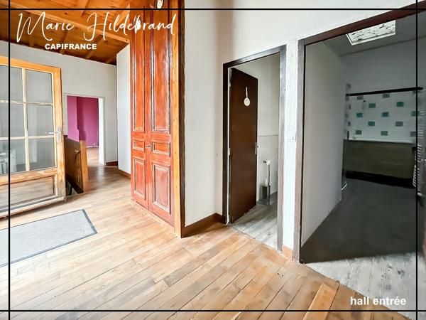 Maison en pierre familiale de 165m² - jardin de 1600m² - 4 chambres