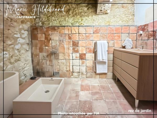 Maison en pierre familiale de 165m² - jardin de 1600m² - 4 chambres