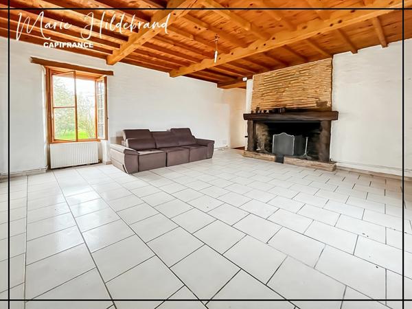 Maison en pierre familiale de 165m² - jardin de 1600m² - 4 chambres