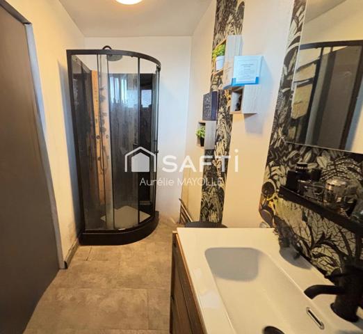 Maison de ville, 3 chambres, jardin, garage