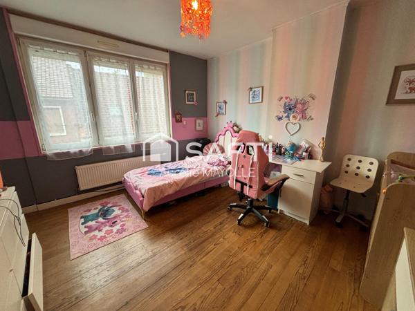 Maison de ville, 3 chambres, jardin, garage