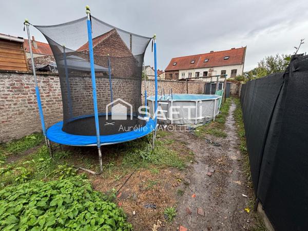 Maison de ville, 3 chambres, jardin, garage