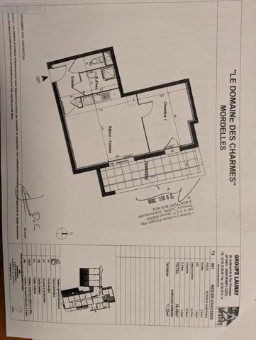 Appartement à vendre à Mordelles en Ille-et-Vilaine (35310), ref : 35129-6734