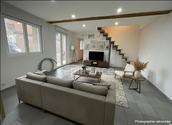 Maison refaite à neuf 3 chambres, habitable plain-pied.