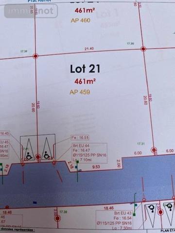 Terrain à Batir à vendre à Pont-l'Abbé dans le Finistère (29120), ref : 023/1420