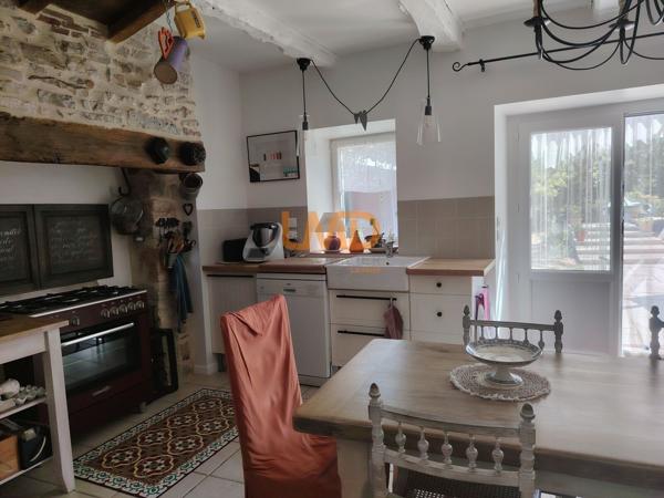 Maison en pierres rénovée et sans vis à vis