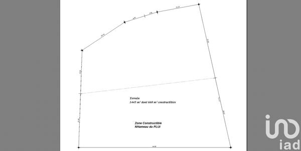 Terrain à vendre 1 445 m² Le Mans