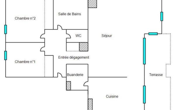 Appartement à vendre    3 pièces • 86 m2 Agde