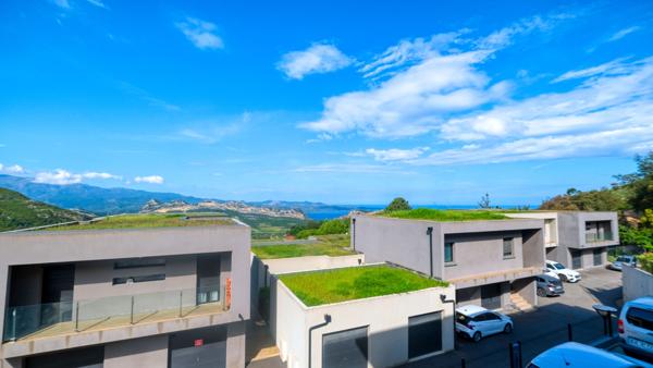 Appartement Barbaggio 4 pièce(s) 108 m2 terrasse 56 m2 + garage + parking couvert + cave vue dégagée