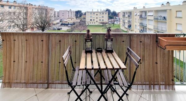 Appartement type 4, très lumineux avec garage et balcon - à Guilherand-Granges