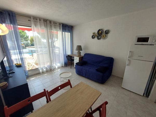 Appartement 1 pièce(s) 21.66 m2 A louer de septembre 2025 à fin mai 2026