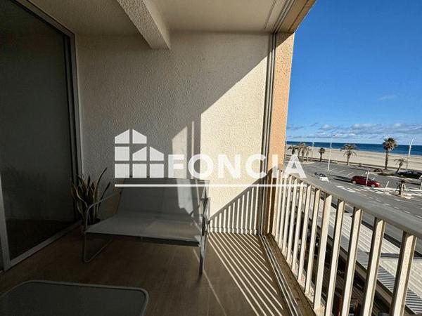 À vendre Studio 25 m² - Canet-en-roussillon 66140