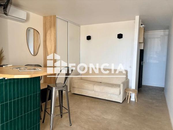 À vendre Studio 25 m² - Canet-en-roussillon 66140