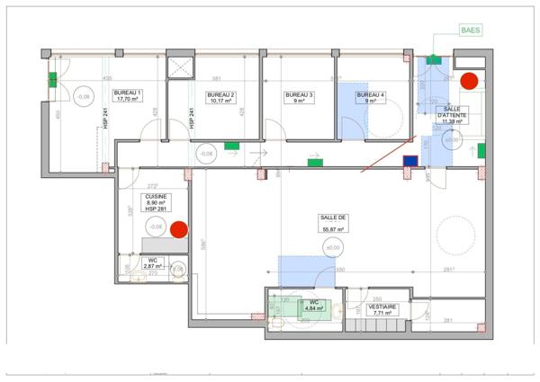 Local commercial 150 m² rénové – Gambetta