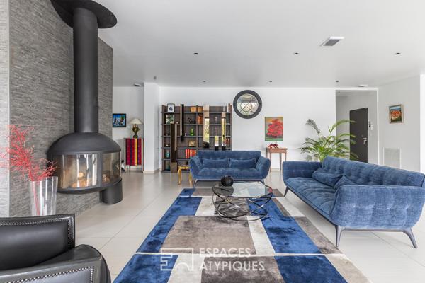 Villa contemporaine avec vue panoramique à St Gély du Fesc