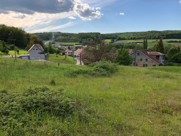 Terrain de 1020 m2 viabilisé sur la commune de La Creuse (70240) au prix de 25 990 Euros
