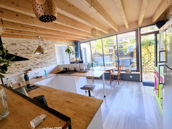 Maison 3 CH + Bureau avec jardin et garage