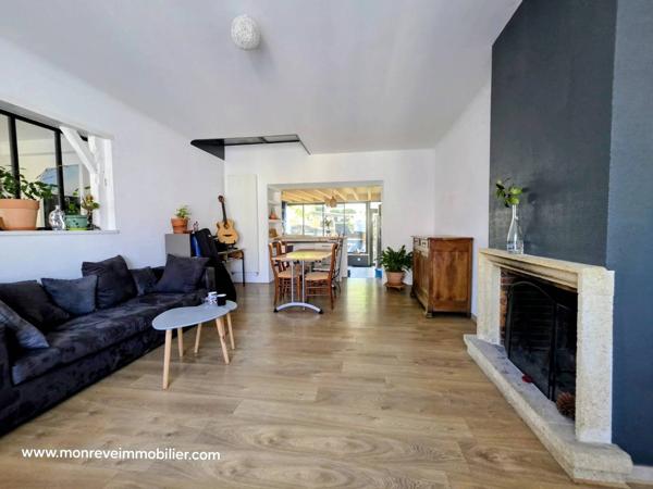 Maison 3 CH + Bureau avec jardin et garage