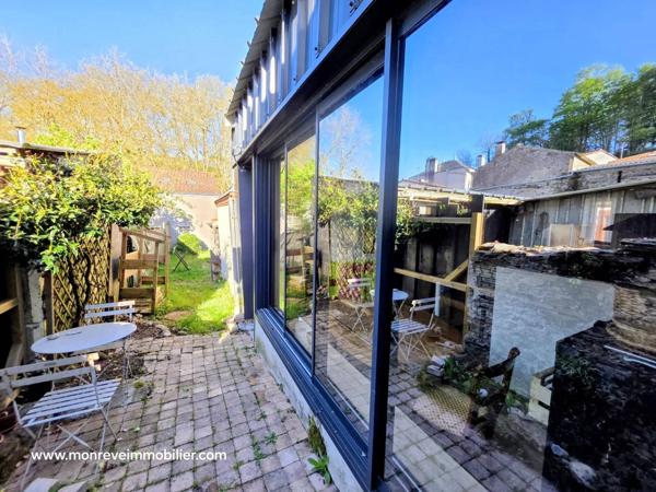 Maison 3 CH + Bureau avec jardin et garage