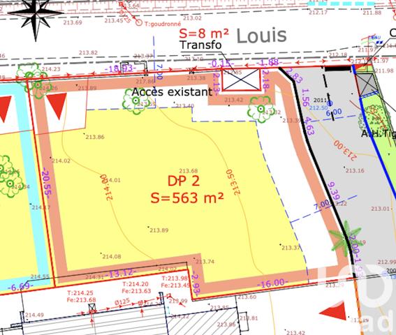 Terrain à vendre 563 m² Lavilledieu