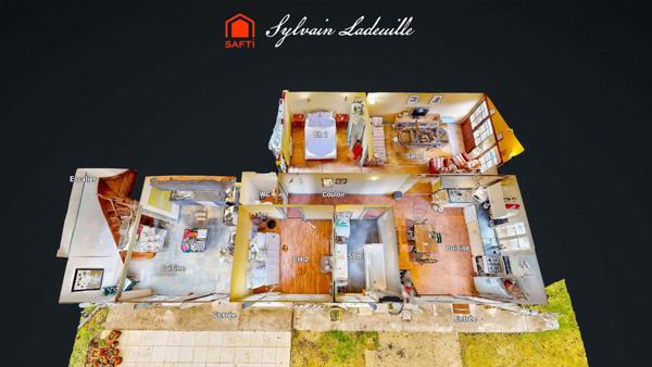 Maison de 130 m2 sur 3277 m2 de terrain avec piscine