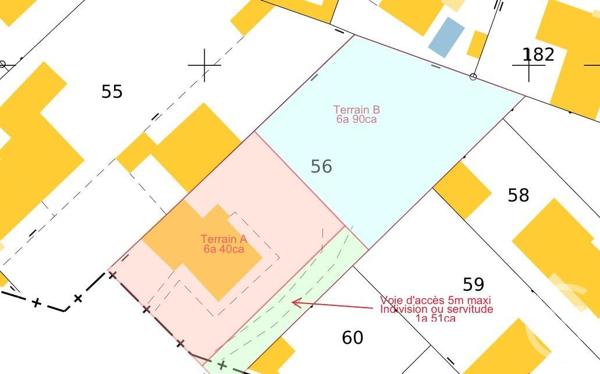 Terrain à vendre  633 m2 ST JEAN DE MONTS - 85