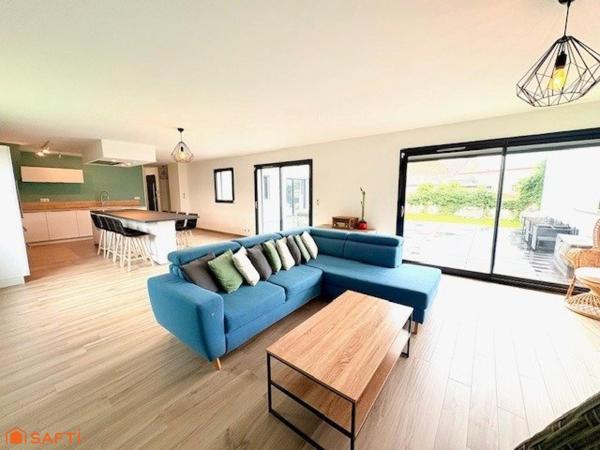 MAISON D’ARCHITECTE CONTEMPORAINE (2012) – HABITABLE DE PLAIN-PIED  – AULNOY-LEZ-VALENCIENNES