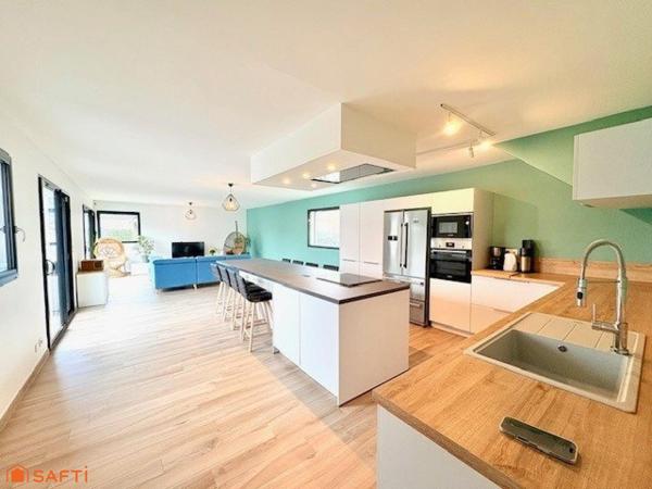 MAISON D’ARCHITECTE CONTEMPORAINE (2012) – HABITABLE DE PLAIN-PIED  – AULNOY-LEZ-VALENCIENNES