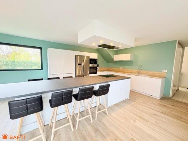 MAISON D’ARCHITECTE CONTEMPORAINE (2012) – HABITABLE DE PLAIN-PIED  – AULNOY-LEZ-VALENCIENNES