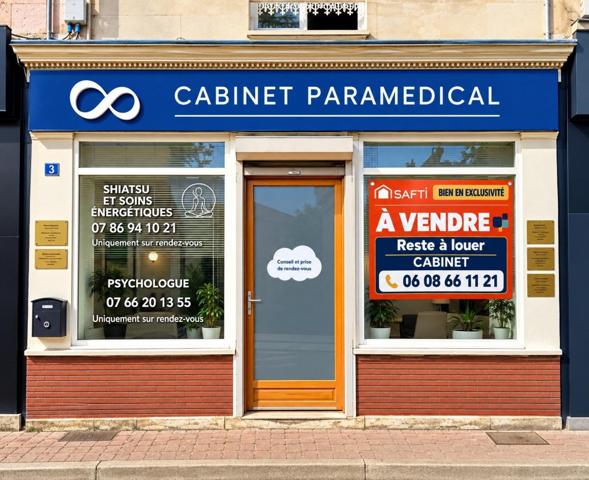 Murs de cabinet paramédical - Neuilly en thelle - Rentabilité immédiate