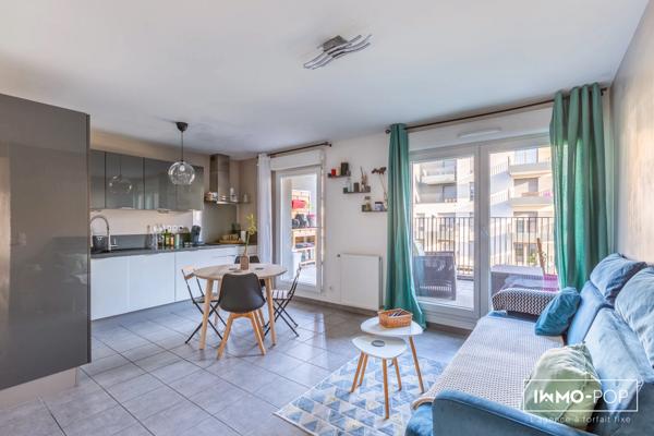 Appartement de 67m2 avec balcon et garage à Rillieux-la-Pape