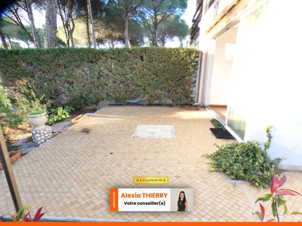 Pinède-Appartement 3 pièces en rez-de-jardin