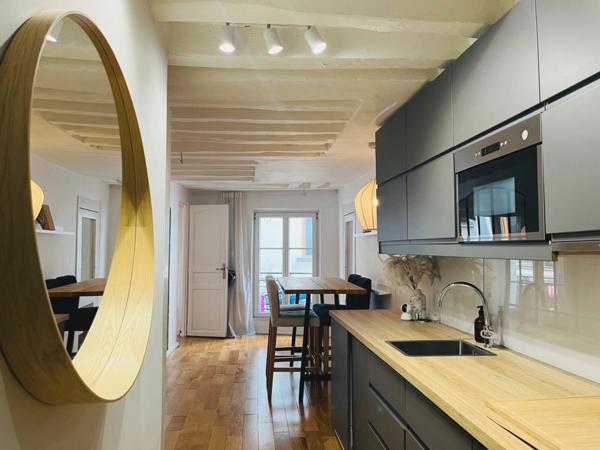 3 pièces cosy clés en mains, quartier Bonne Nouvelle