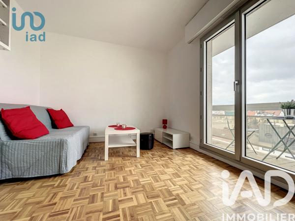 Location studio 21 m² Clamart