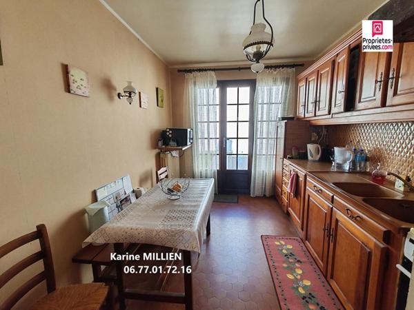 CHERISY 28500 Maison individuelle sur sous-sol total - 1 étage - 4 chambres - Cave voutée - Terrain - 280 000  HAI