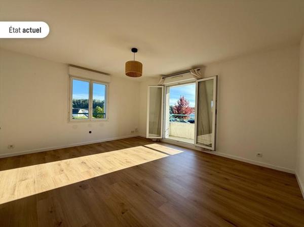 Appartement à vendre 133 000 € Quimper 2 p 46 m² DPE C