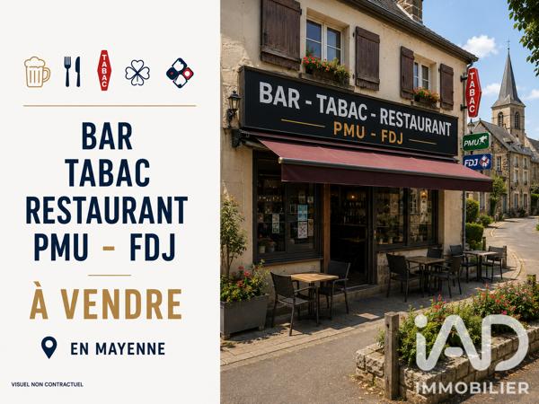 Bar, Brasserie, Tabac à vendre 300 m² Bais