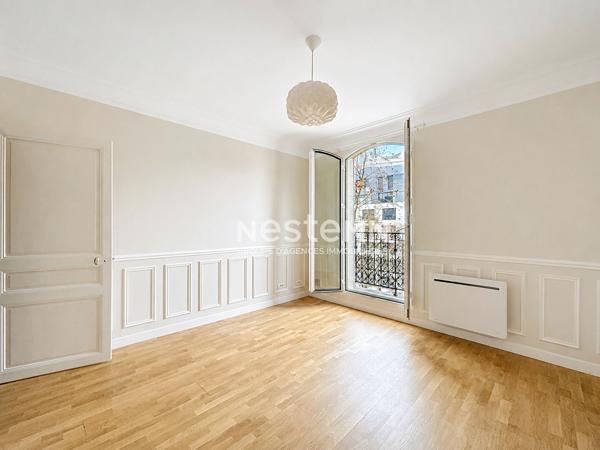Boulogne-Billancourt, Appartement 2 pièces de 37 m² avec balcon, proche métro ligne 9, investissement, pied-à-terre, résidence principale