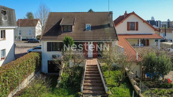 Maison Nevers, proche commerces, climatisation réversible, sous-sol, 4 chambres, 2H30 de Paris