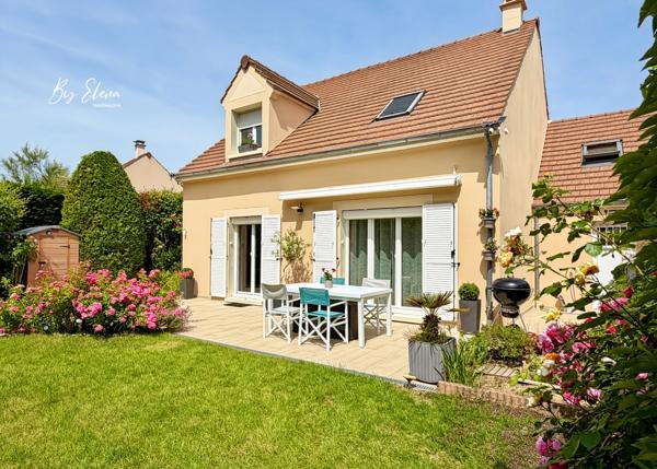 Maison familiale rénovée 4-5ch, au calme avec jardin paysager et sans vis-à-vis, 162 m², Bussy-Saint-Georges (Seine-et-Marne), proche Disney, à vendre