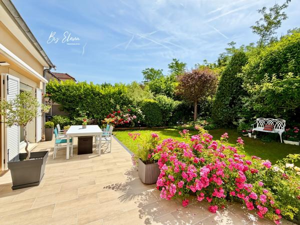 Maison familiale rénovée 4-5ch, au calme avec jardin paysager et sans vis-à-vis, 162 m², Bussy-Saint-Georges (Seine-et-Marne), proche Disney, à vendre